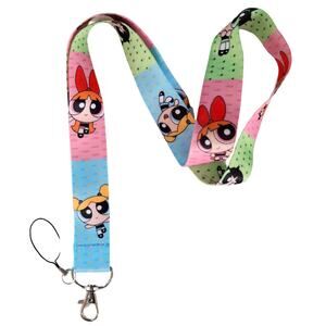 Most Popular Cartoon Network Classics The Power Puff Girls Characters Lanyard